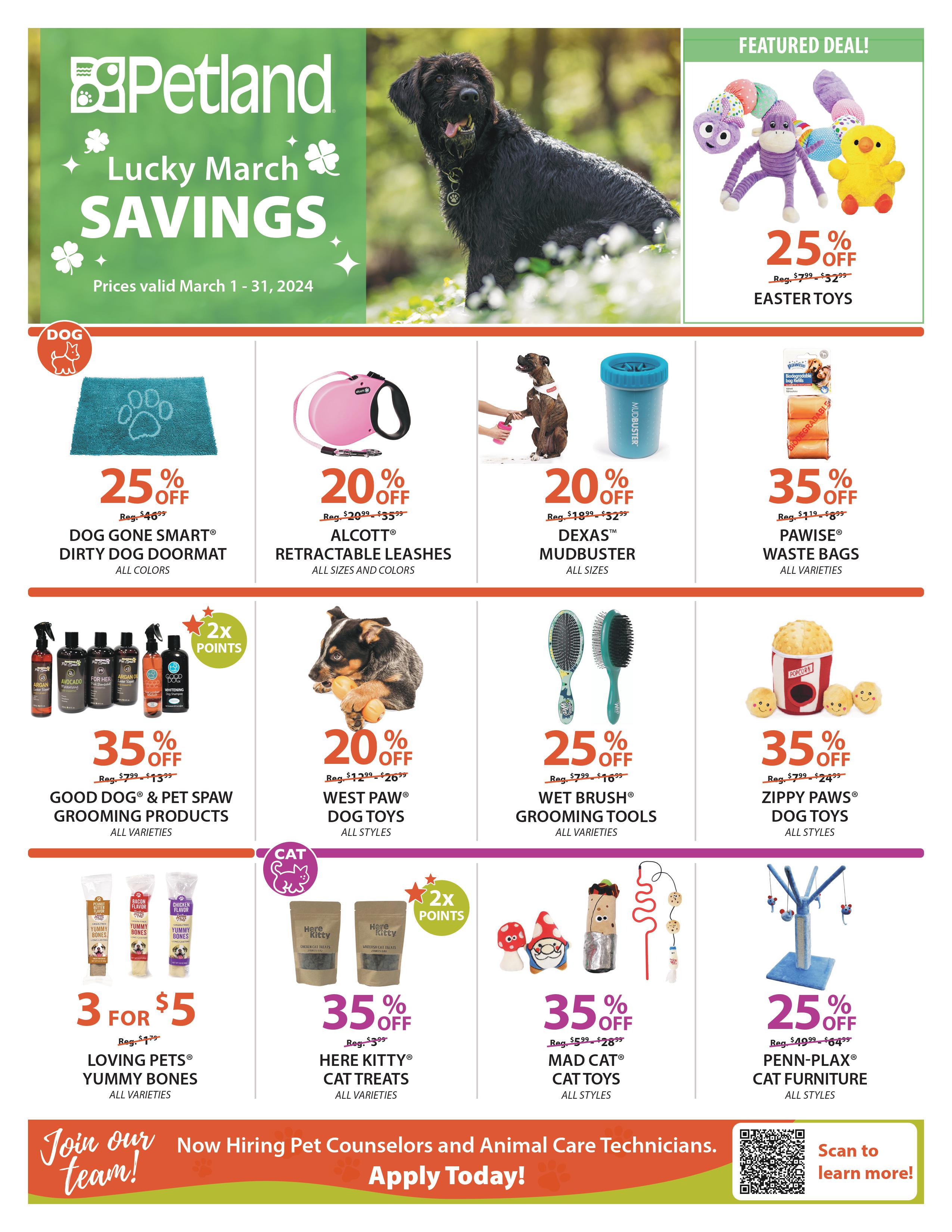 Special Savings on Pets, Supplies &amp; Food – Petland Athens, OH